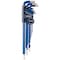 Eight Tool TAPER HEAD HEX KEY L-HANDLE EXTRA LONG SET, 9PC 1/16-3/8INCH BLUE TEL-S9NBL - alternate 1